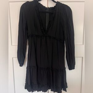 Forever 21 v-neck long sleeve dress size medium